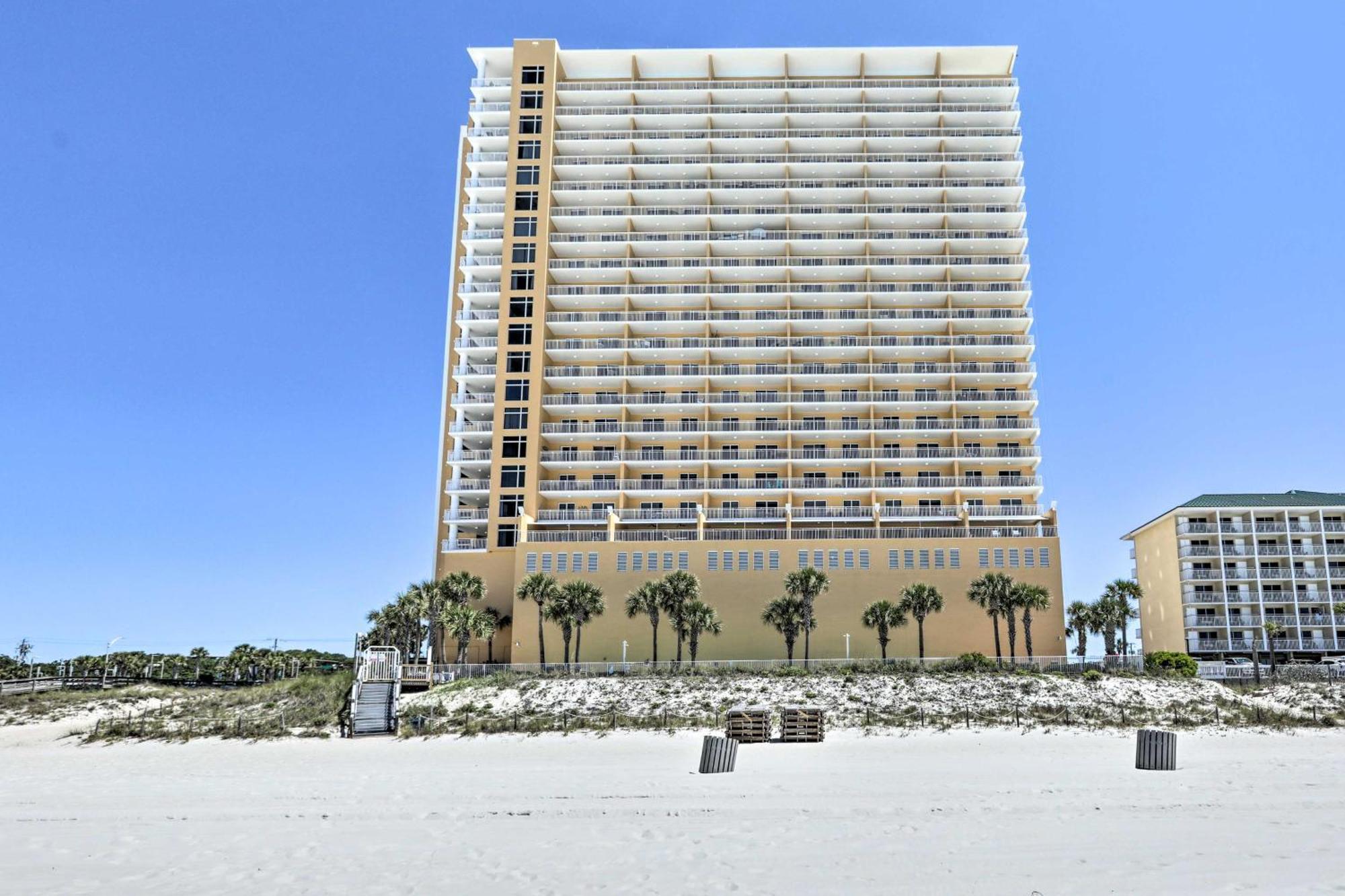 Oceanfront Pcb Condo With Gulf Views And Pool Access! Panama City Beach Bagian luar foto