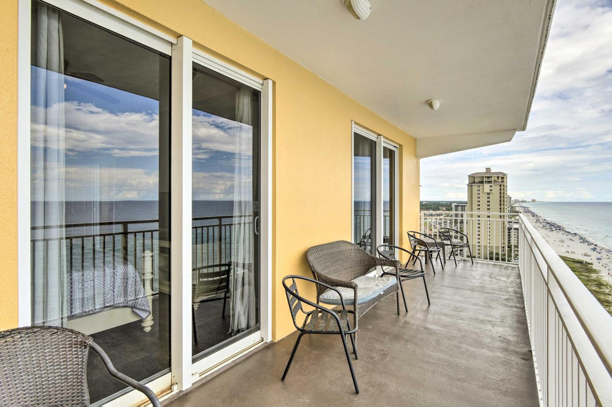 Oceanfront Pcb Condo With Gulf Views And Pool Access! Panama City Beach Bagian luar foto