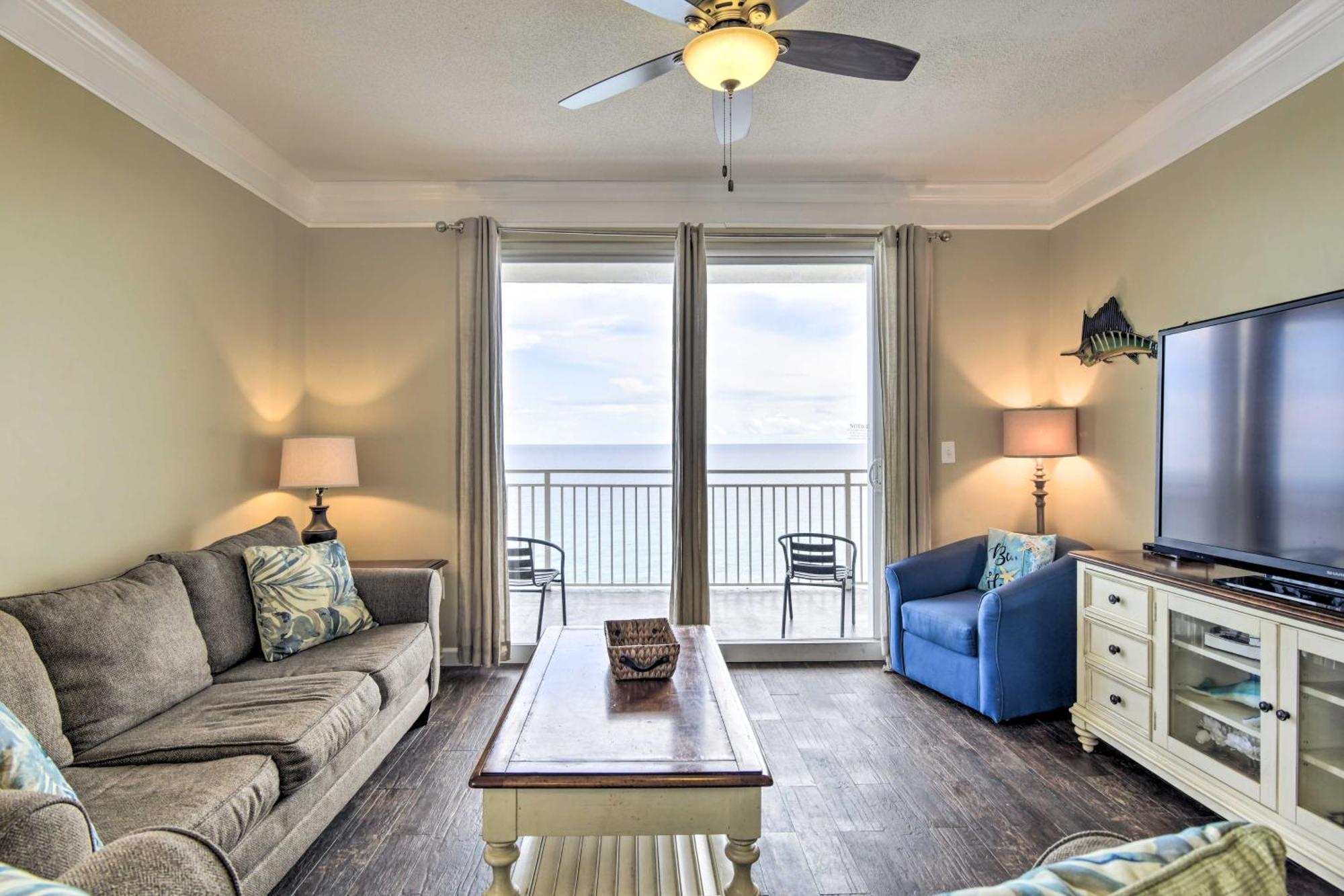 Oceanfront Pcb Condo With Gulf Views And Pool Access! Panama City Beach Bagian luar foto