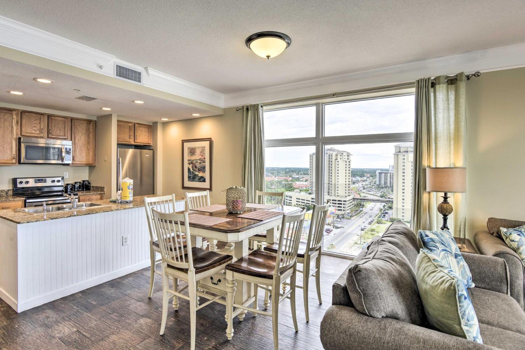 Oceanfront Pcb Condo With Gulf Views And Pool Access! Panama City Beach Bagian luar foto