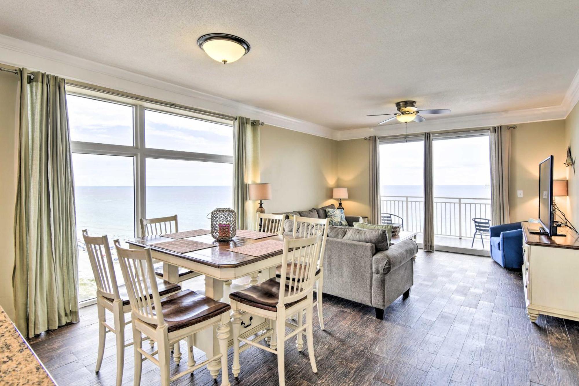 Oceanfront Pcb Condo With Gulf Views And Pool Access! Panama City Beach Bagian luar foto