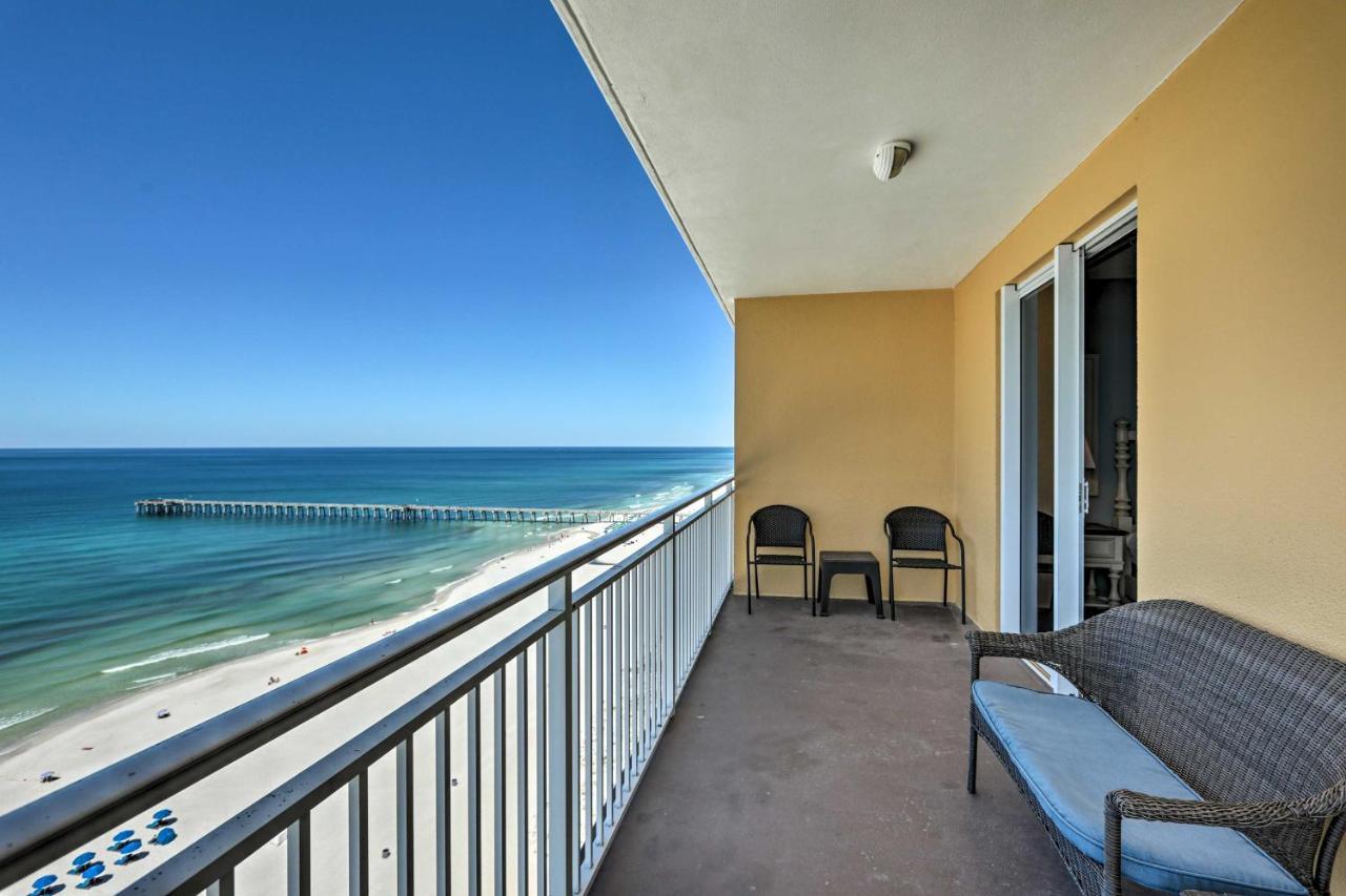 Oceanfront Pcb Condo With Gulf Views And Pool Access! Panama City Beach Bagian luar foto
